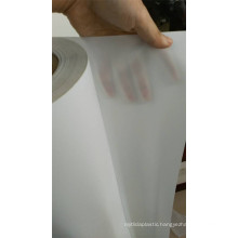 60 Micron Rigid PVC Roll White Translucent PVC Film